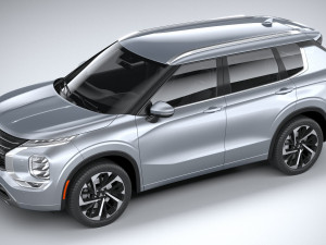 Mitsubishi Outlander 2022 Modèle 3D