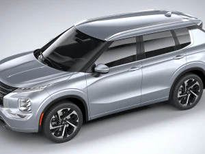 Mitsubishi Outlander 2022 3D Model