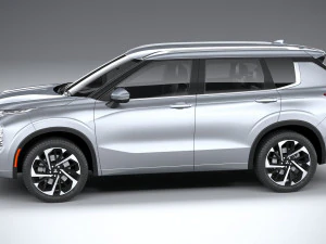 Mitsubishi Outlander 2022 3D Model