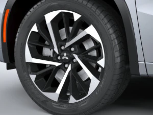Mitsubishi Outlander 2022 3D Model
