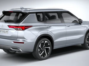 Mitsubishi Outlander 2022 3D Model