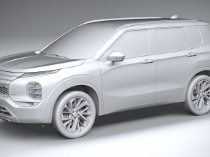 Mitsubishi Outlander 2022 Modèle 3D