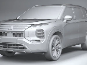 Mitsubishi Outlander 2022 3D Model
