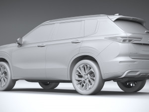 Mitsubishi Outlander 2022 Modèle 3D