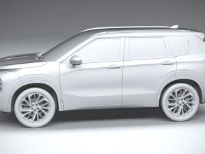 Mitsubishi Outlander 2022 3D Model