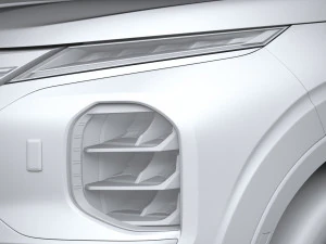 Mitsubishi Outlander 2022 3D Model