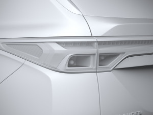 Mitsubishi Outlander 2022 Modèle 3D