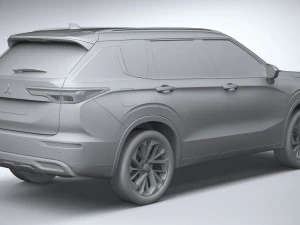 Mitsubishi Outlander 2022 3D Model