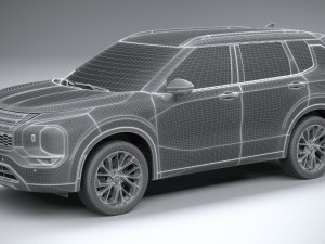 Mitsubishi Outlander 2022 Modèle 3D