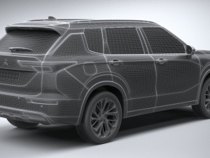 Mitsubishi Outlander 2022 Modèle 3D