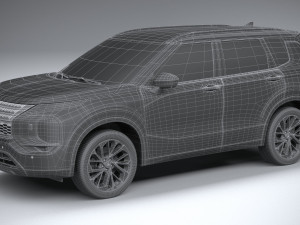 Mitsubishi Outlander 2022 Modèle 3D