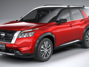 Nissan Pathfinder 2022 3D मॉडल