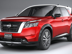 Nissan Pathfinder 2022 3D मॉडल