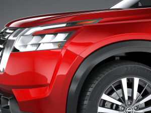 Nissan Pathfinder 2022 3D मॉडल