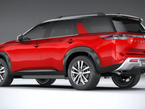 Nissan Pathfinder 2022 3D मॉडल