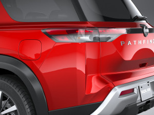 Nissan Pathfinder 2022 3D मॉडल