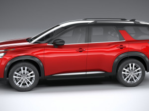 Nissan Pathfinder 2022 3D मॉडल