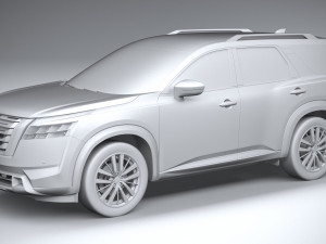 Nissan Pathfinder 2022 3D मॉडल