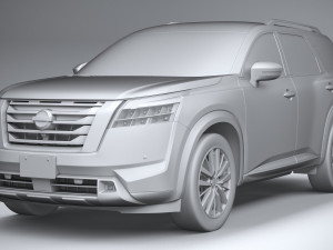 Nissan Pathfinder 2022 3D मॉडल