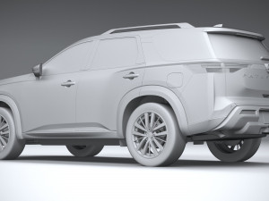 Nissan Pathfinder 2022 3D मॉडल