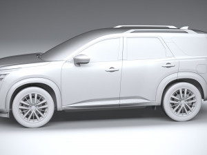 Nissan Pathfinder 2022 3D मॉडल