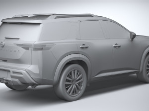 Nissan Pathfinder 2022 3D मॉडल