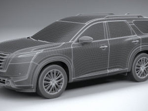 Nissan Pathfinder 2022 3D मॉडल