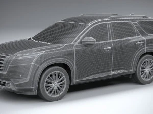 Nissan Pathfinder 2022 3D Model