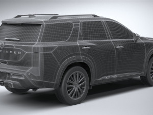 Nissan Pathfinder 2022 3D मॉडल