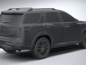 Nissan Pathfinder 2022 3D मॉडल