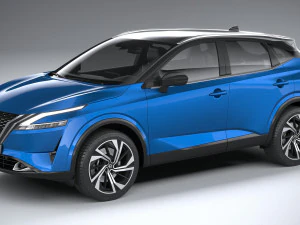 Nissan Qashqai 2022 3D Model