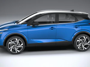 Nissan Qashqai 2022 3D Model