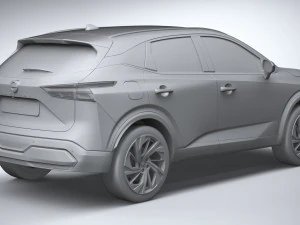 Nissan Qashqai 2022 3D Model