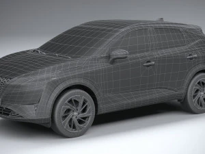 Nissan Qashqai 2022 3D Model