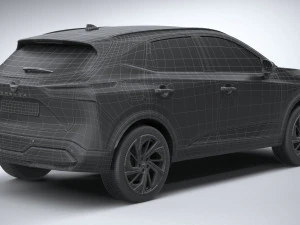 Nissan Qashqai 2022 3D Model