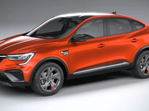 Renault Arkana RS-line 2022 3D Model