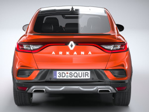 Renault Arkana RS-line 2022 Modelo 3D