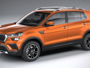 Skoda Kushaq 2021 3D Model