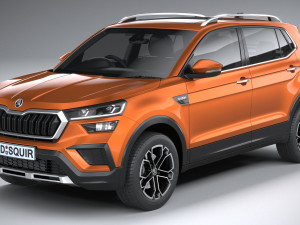 Skoda Kushaq 2021 Modelo 3D