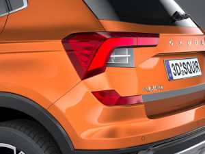 Skoda Kushaq 2021 Modelo 3D