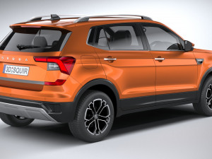 Skoda Kushaq 2021 Modelo 3D