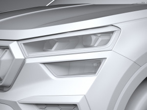 Skoda Kushaq 2021 Modelo 3D