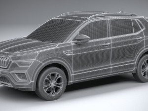 Skoda Kushaq 2021 Modelo 3D