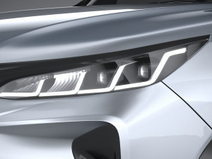 Toyota Fortuner 2021 Modelo 3D