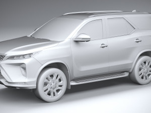 Toyota Fortuner 2021 Modelo 3D