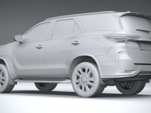 Toyota Fortuner 2021 Modelo 3D