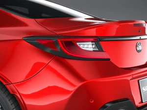 Toyota GR 86 2022 3D Model