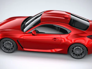 Toyota GR 86 2022 3D Model