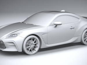 Toyota GR 86 2022 3D-Modell