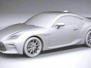 Toyota GR 86 2022 3D Model